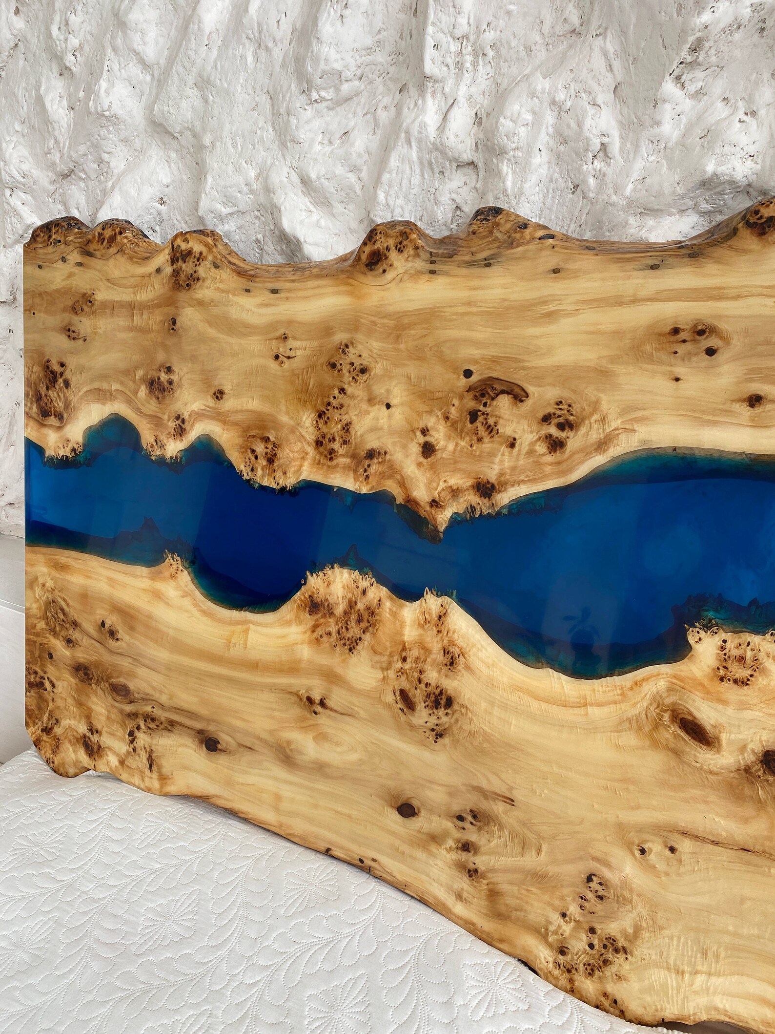 Bed Headboard Epoxy Bedhead Epoxy Bed Rail Epoxy Bedroom Etsy UK