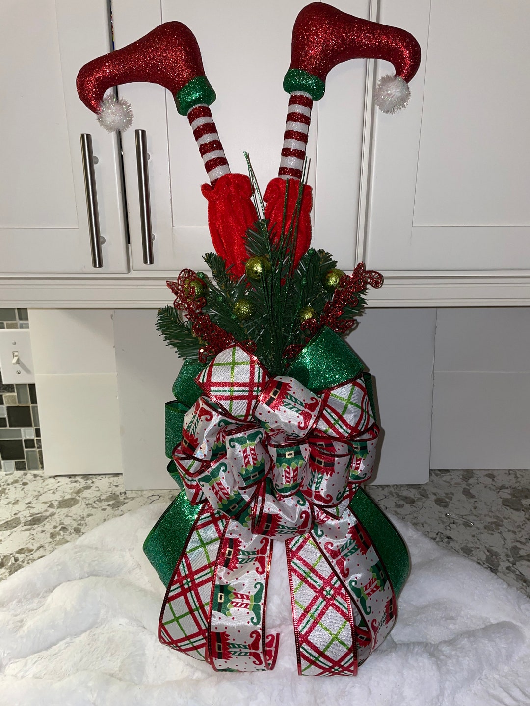 Elf Christmas Tree Topper Etsy