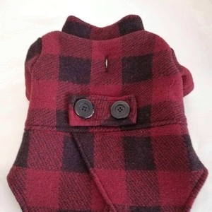 Dog clothes coat-tailcoat.Sewing pattern PDF Size: S.M.L.XL.XXL