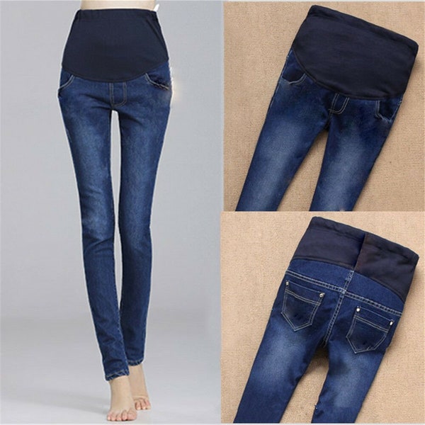 Patrons de couture PDF.Pantalons pour femmes enceintes.Jeans.Patrons de maternité pdfTaille-S,M,L,XL,XXL,3XL.