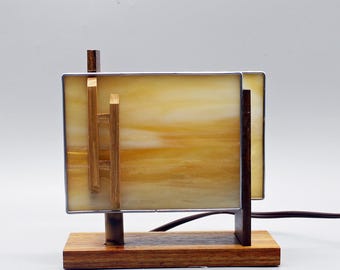 The Arizona Mission Lamp: A touch of Frank Lloyd Wright for your home or office.