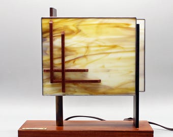 The Arizona Mission Lamp: A touch of Frank Lloyd Wright for your home or office.