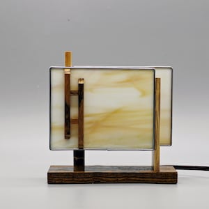 Add a touch of Frank Lloyd Wright to your home or office with our Arizona Mission accent lamp/night light.