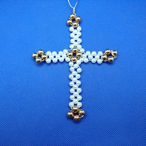 Handcrafted Latin Cross Ornament in 4 sizes