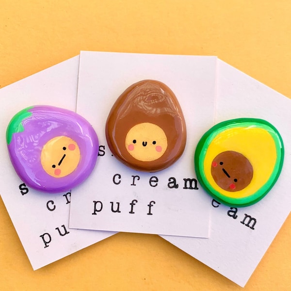 Cute Food Lanyard Pins Etsy