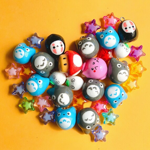 Cute Japanese Anime and Video Game Keychains and Lanyards: Mario, Pokemon, etc.