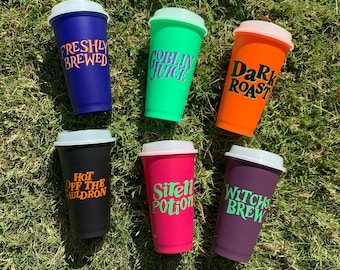 Starbucks Glow in the Dark Halloween Cups
