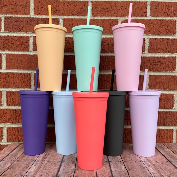 Matte Finish Customized Tumbler