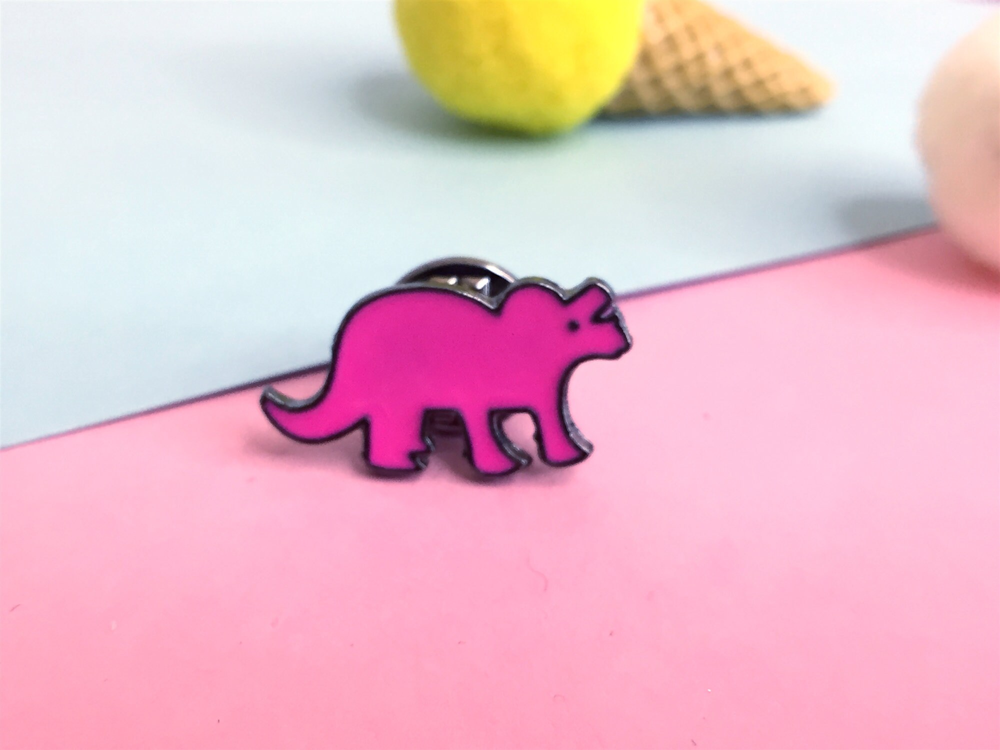 Cute Dinosaur Pin Enamel Pins Enamel Pin Lapel Pin Hard Enamel Etsy UK