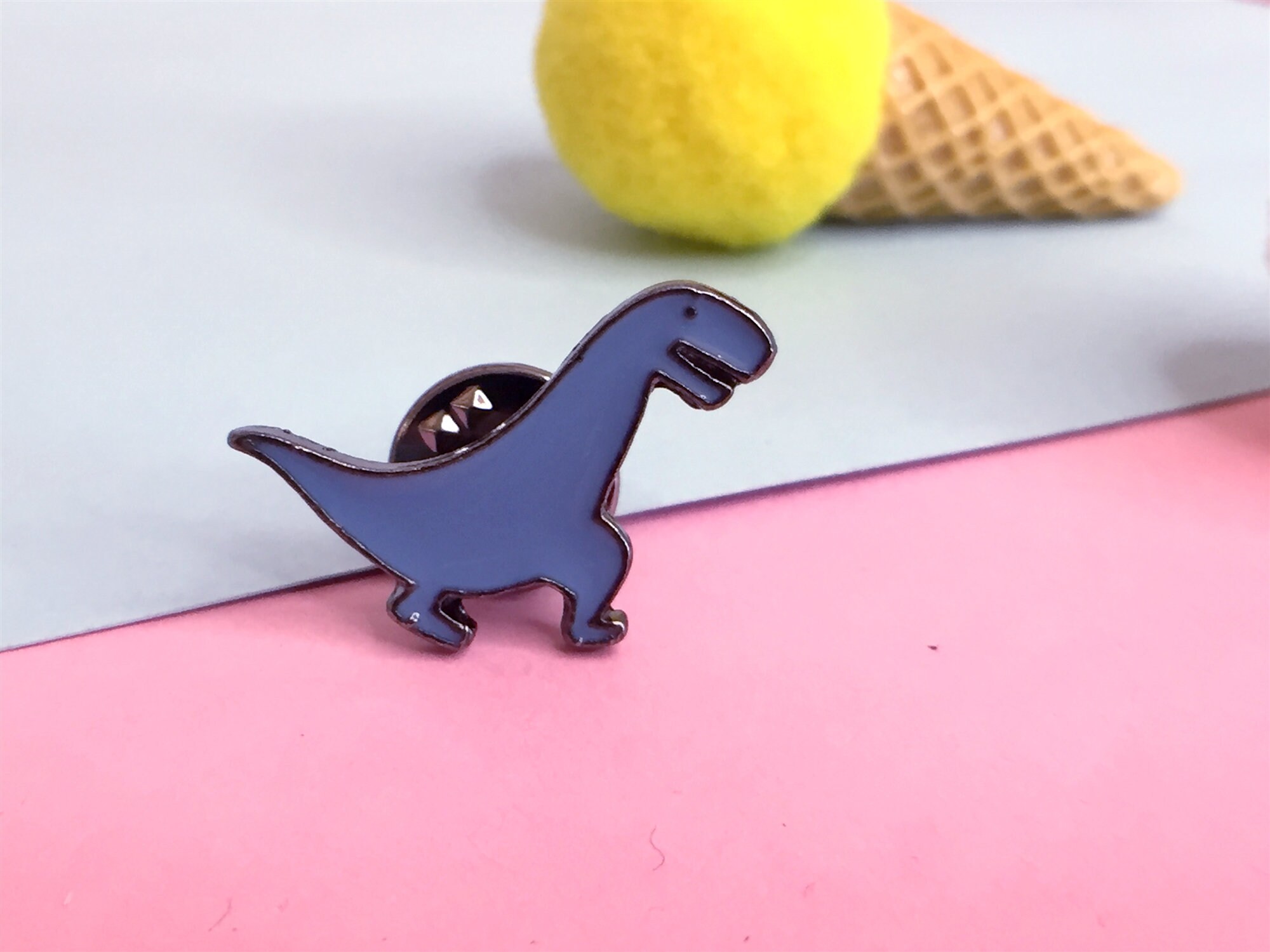 Cute Dinosaur Pin Enamel Pins Enamel Pin Lapel Pin Hard Enamel Etsy UK