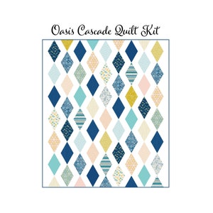 Oasis Cascade Quilt Kit (61" x 71.5")