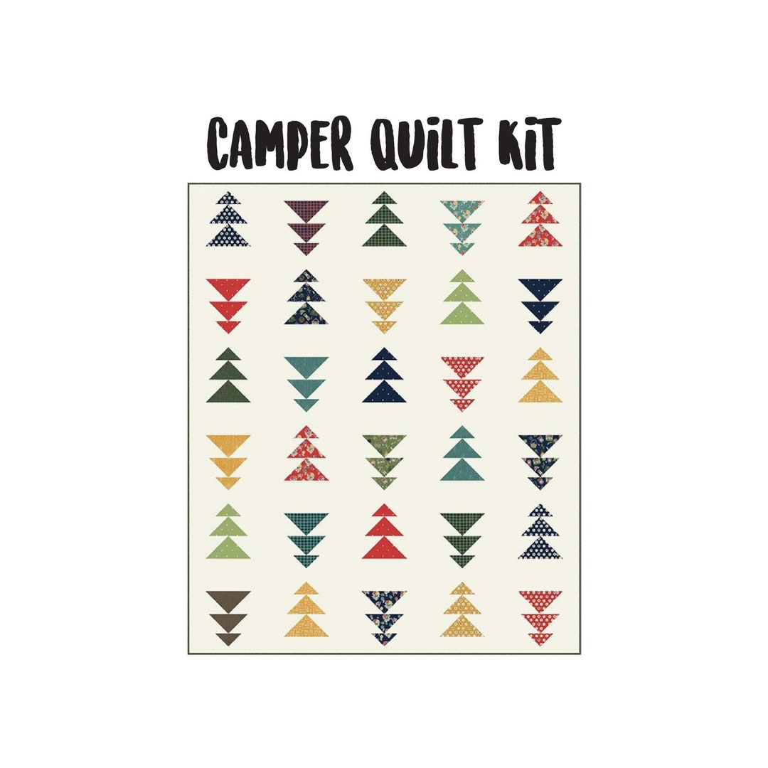 Camper Quilt Kit 60 X 72 Etsy