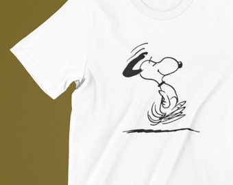 Hund Kopfhörer Tiere Cool Herren T-shirt XS-5XL Hund Kopfhörer Tiere Cool Herren T-shirt XS-5XL