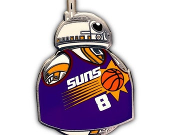 Phoenix Suns BB8 Enamel Pin