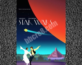 Star Wars Land Print