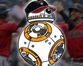 Arizona Diamondbacks BB8 Enamel Pin