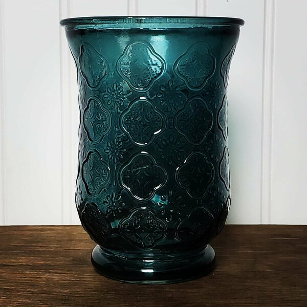 Teal/Aqua Blue Vase