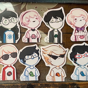 Homestuck Beta And Alpha Kid Sticker
