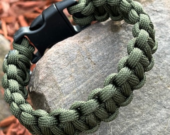 Bracelet Survie Militaire Paracorde Bicolore - Pour Airsoft, Paintball Et Outdoor
