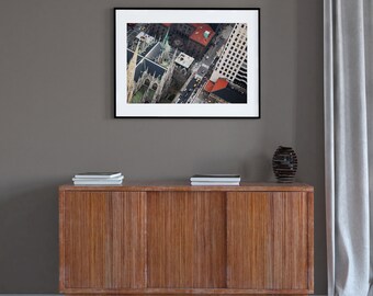 Printable Wall Art Photography: Digital Download of New York Cityscape, Contemporary Wall Art, Urban Design, Industrial Decor, Modern Decor