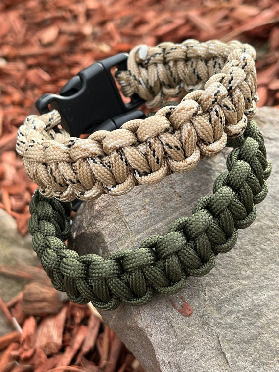 Cobra Knot Paracord 550 Bracelet With Black Buckle Closure Mens Jewelry,  Survival Bracelet, Military Gift, Braided Bracelet, Dad Gift 