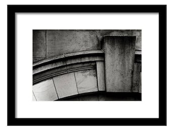 Printable Wall Art Photography: Digital Download of NYC Architecture in Black and White, Contemporary Wall Art, Fine Art Print, Urban Design