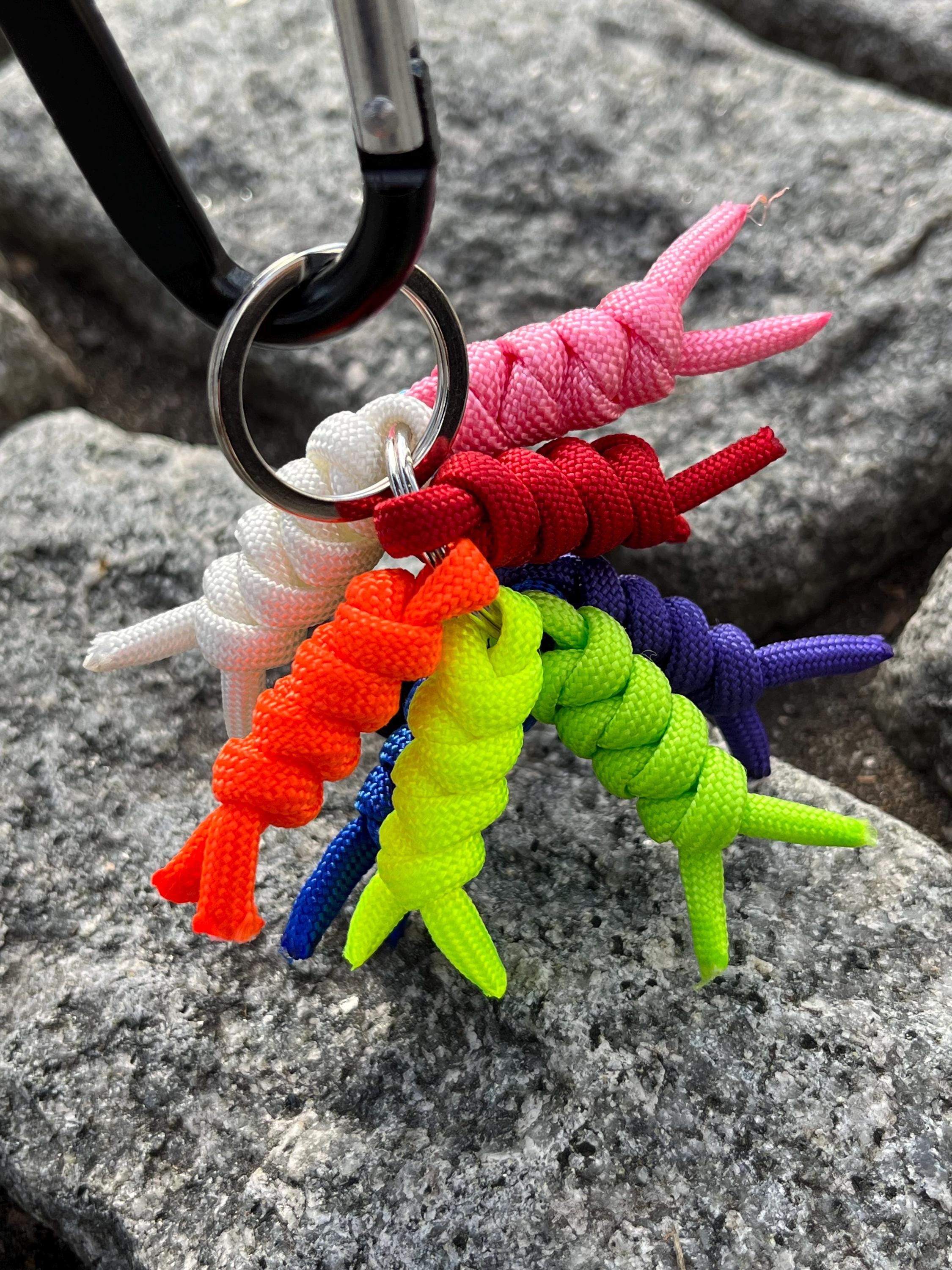 Alpha Keychains String Pride Rainbow Paracord Keychain, Pride Flag Colors Keychain, Funky Keychain ...