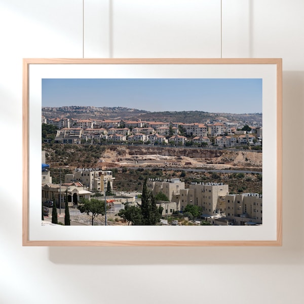 Printable Wall Art Photography: Digital Download Israel Scenery, Judaica Wall Art, Instant Download, Holy Land Vista, Landscape Photography