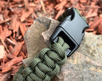 Bracelet de survie Paracorde 550 type III 2,3 cm AT-digital