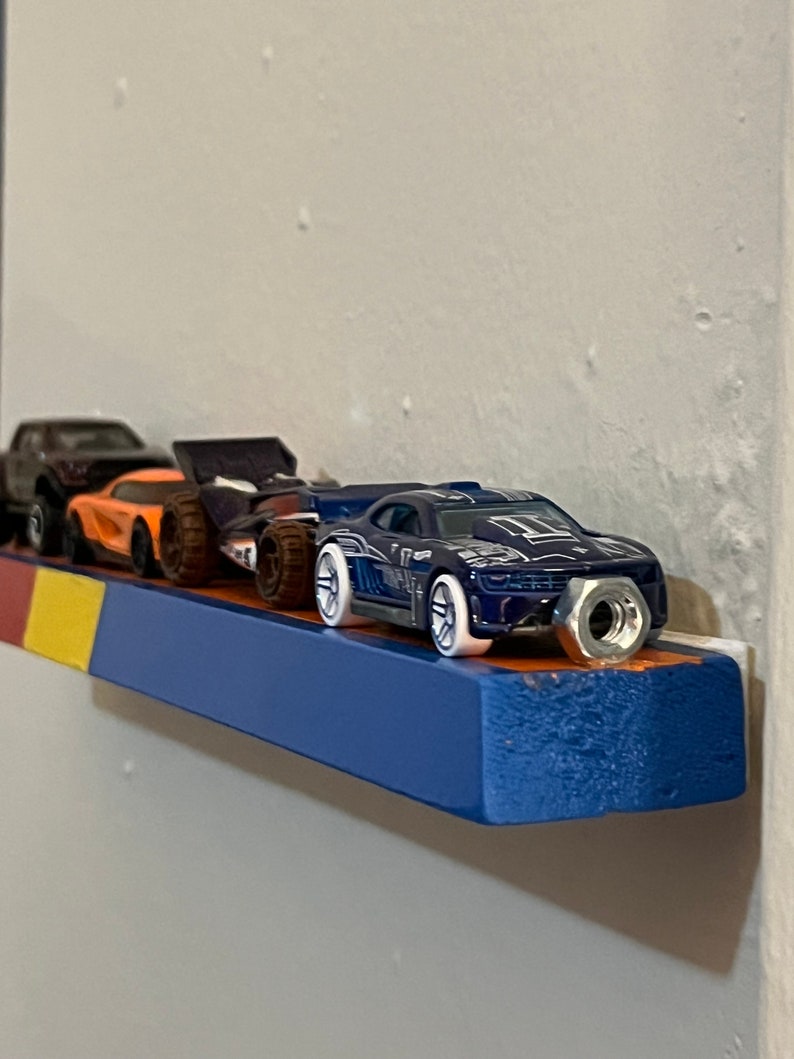 Wall Display Shelf, Hot Wheels Display, Floating Shelf, Toy Car Storage