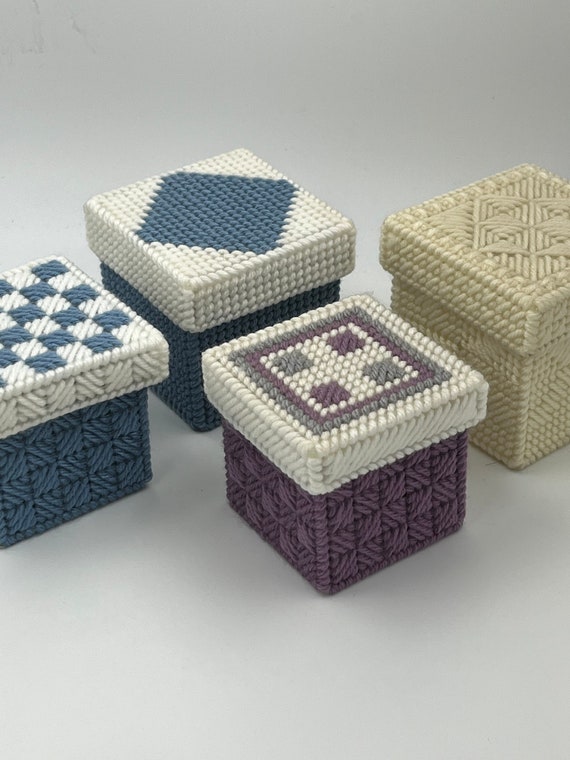 Trinket Box for Her Gift Box for Her Mini Jewelry Box for Her Knit Box for Trinkets Knit Box for Jewelry Knit Box for Gift Valentine Gift