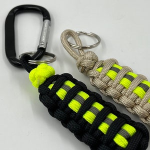 Sleutelhanger brandweerman paracord, brandweerman vader cadeau, brandweerman vrouw cadeau, waardering brandweerman, brandweerman man cadeau, Valentijnsdagcadeau
