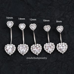 Double c store belly ring
