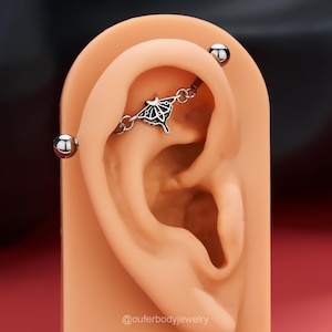 Industrial Piercing Jewelry Etsy