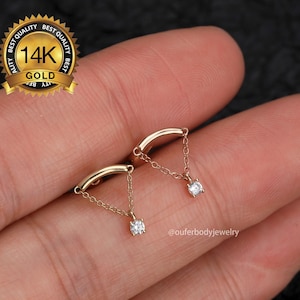 Maria tash 2025 cartilage earrings