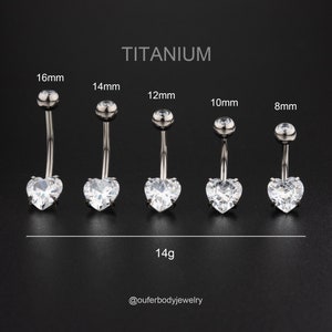Nickel free belly best sale bars