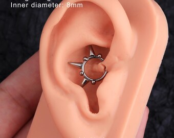 Melighting Pompoen, septumring, 16 g, schelppiercings, hoefijzer