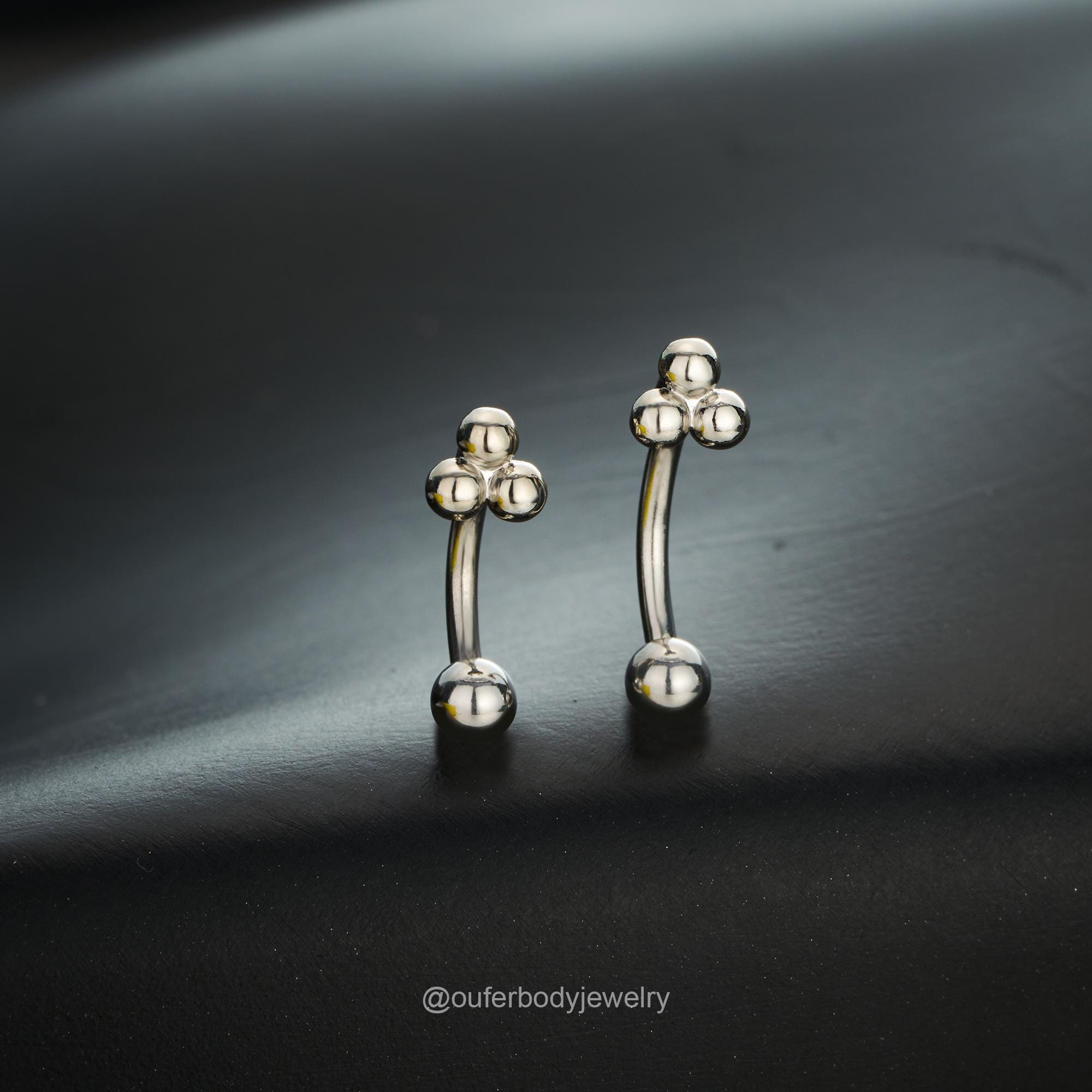 アクセサリー BAR Jewellery Fiocco Pierced Earring Small Fiocco Earrings | Gold Plated | Bar Jewellery – BAR