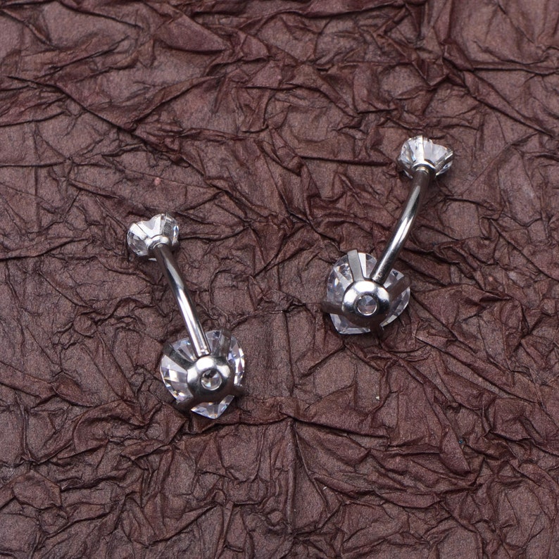 Navel Piercing Belly Button Rings Piercing 316L Stainless Etsy