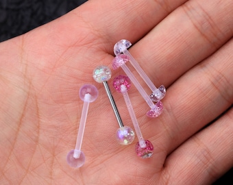 Flexible Tongue Ring | Etsy