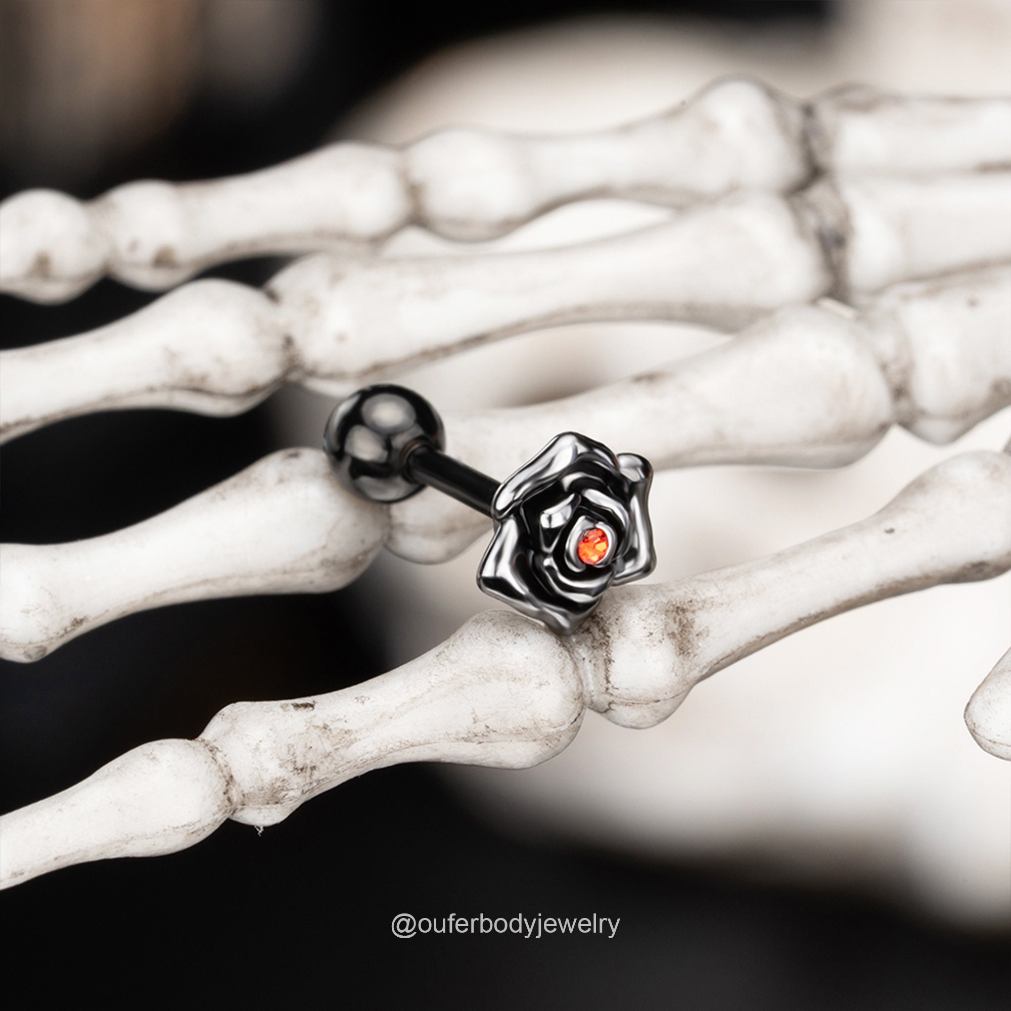 Set di 3 orecchini a perno per cartilagine rosa/ragnatela/ragno da 16 g/orecchino per cartilagine nero di Halloween/piercing per elica/conca/trago/gioielli spettrali/chiusura a vite - Italia