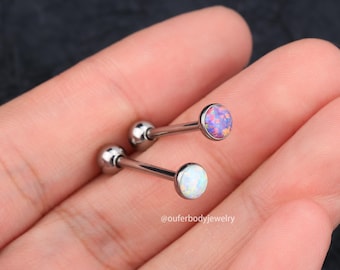925 Sterling Silver Tongue Ring Etsy