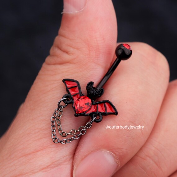 Halloween belly 2024 button rings