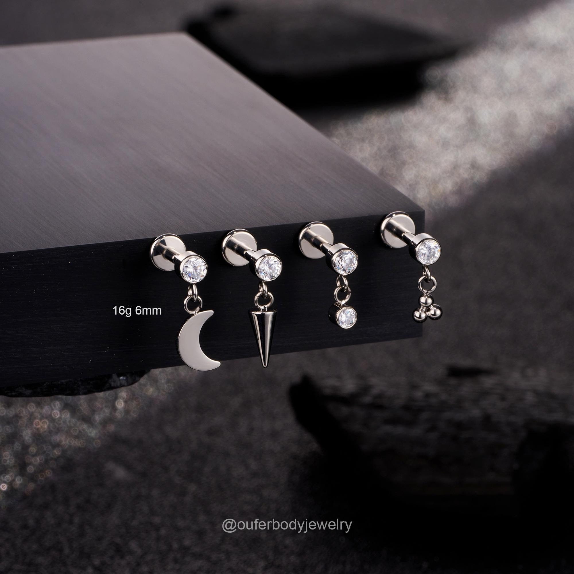 Piercing Serpent Tragus - Bijouterie Luna
