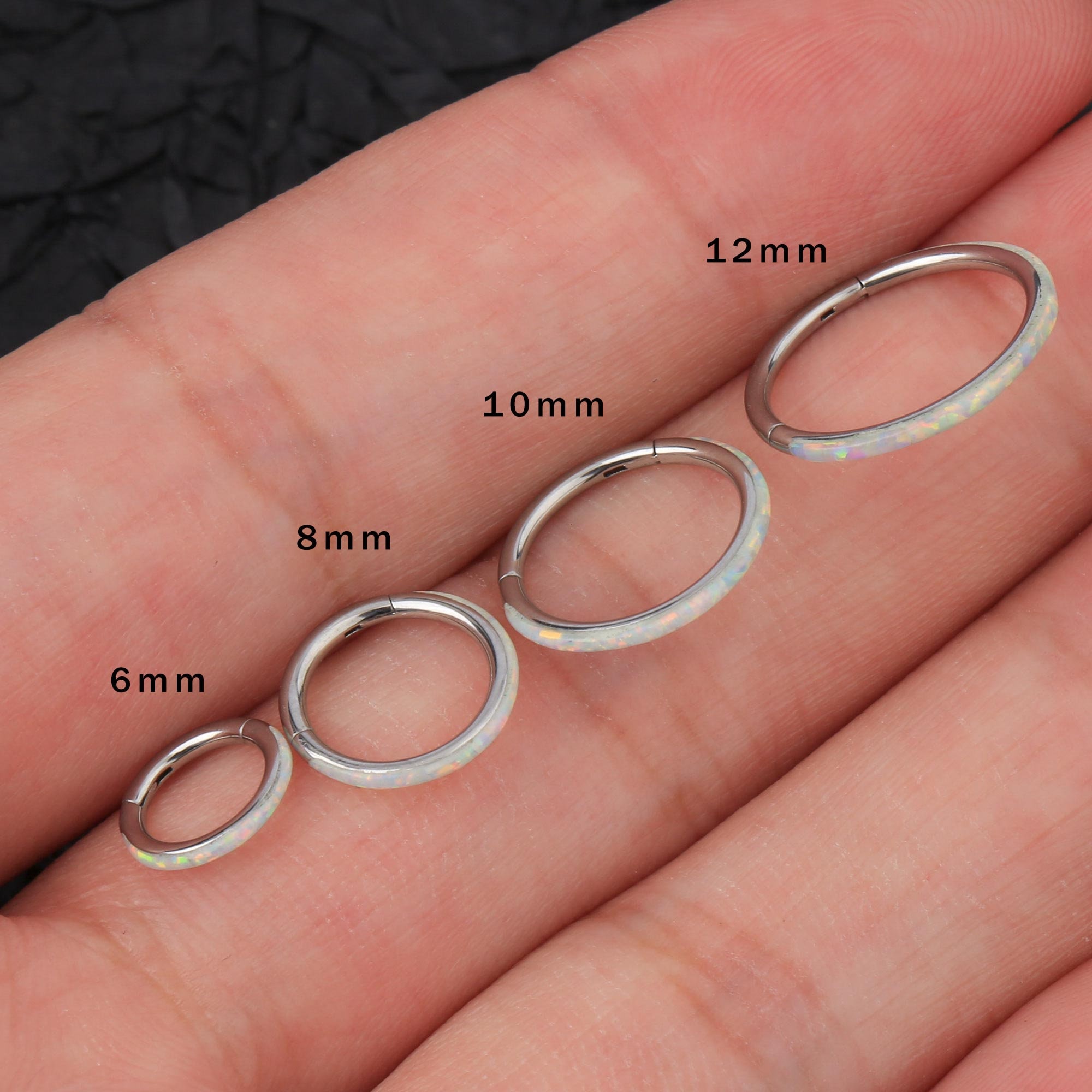 Echter Ohrschmuck Weißer Opal Ohrringe Ohrstecker Online Kaufen