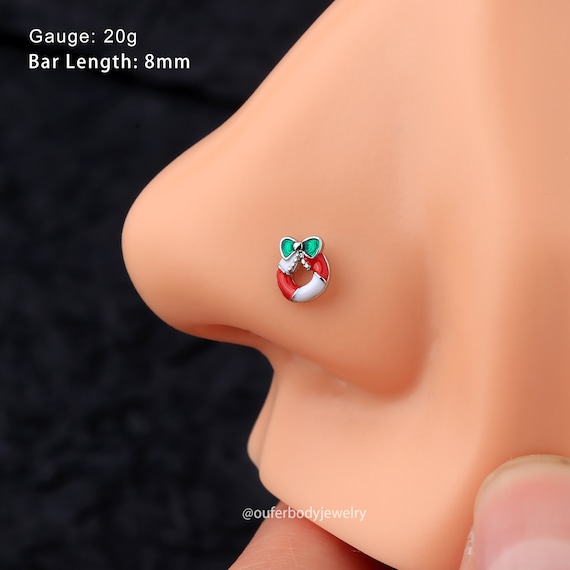 1pc cerchio in acciaio chirurgico rotondo affusolato setto anello al naso orecchino piercing conico all'orecchio – acquista a prezzi convenienti sul marketplace