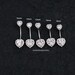 14G 316L Stainless Steel Double CZ Heart Belly Button Ring- Body Piercing Jewelry/ Belly Button Jewelry/ Belly Button Piercing/ Navel Ring 