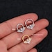 16G Bat Septum Ring/Daith Earring/Conch Hoop/Tragus Jewelry/Helix Earrings/Septum Jewelry/Gold Hoop Earrings/Cartilage Earrings/Gift for her
