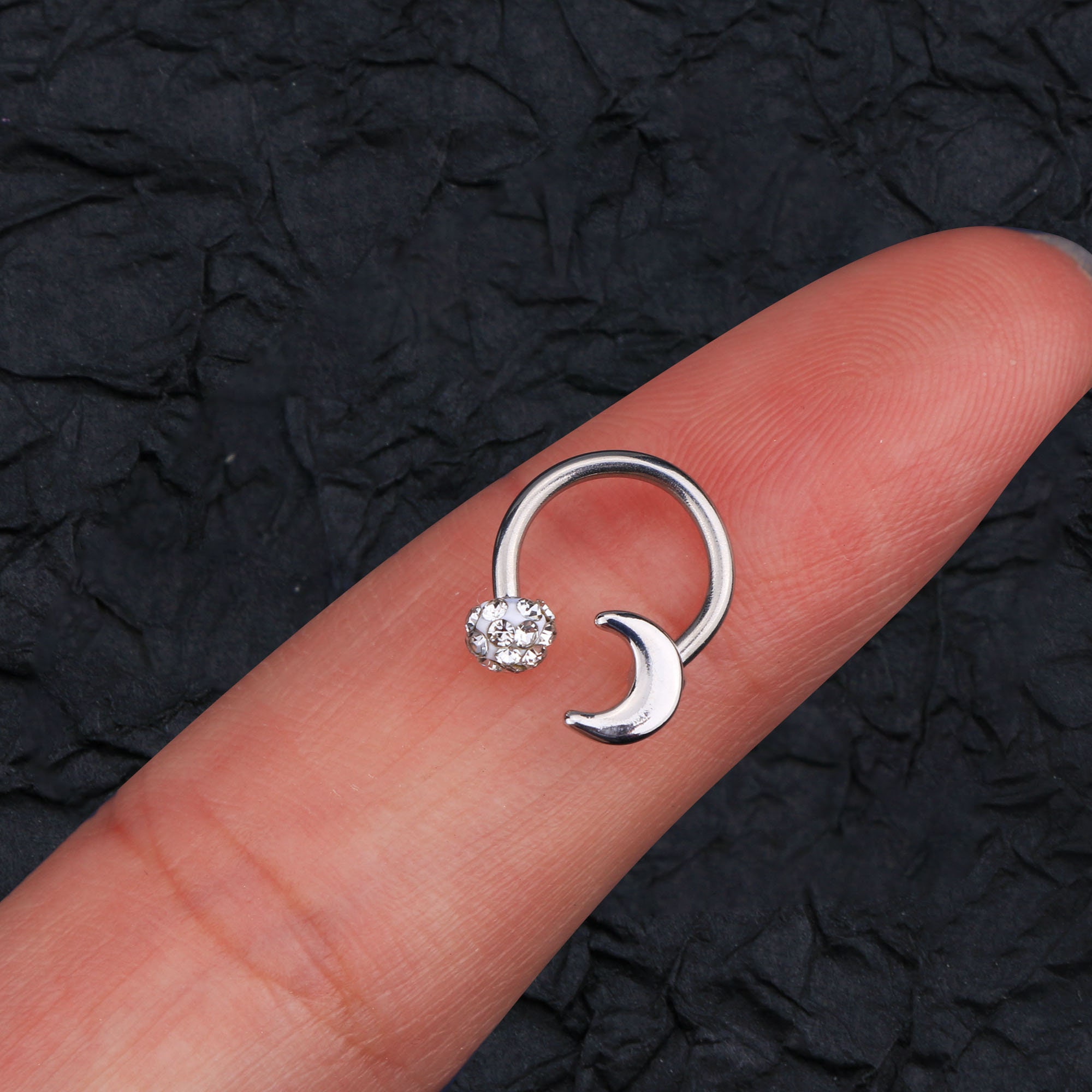 16G 316L Stainless Steel Surgical Steel Horseshoe Daith Etsy