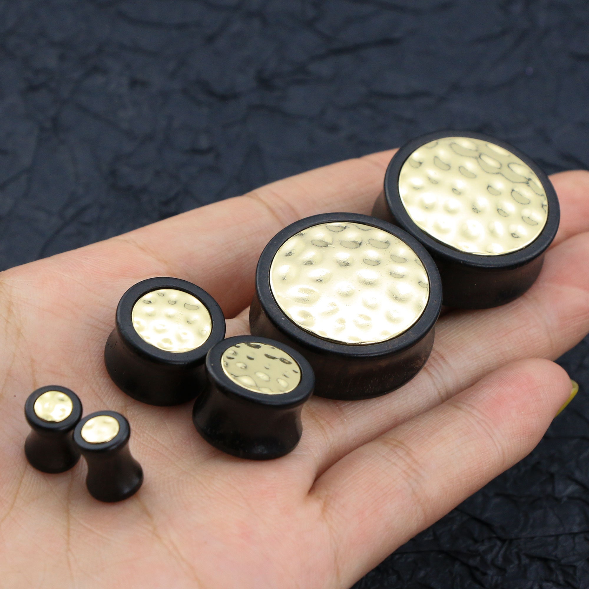 Walnut Wooden Plugs PAIR 2g 6.5mm 0g 8mm 00g 9mm 10mm Etsy